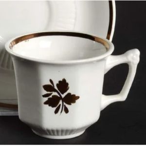 Adams English tea leaf stoneware china 3 pcs set.